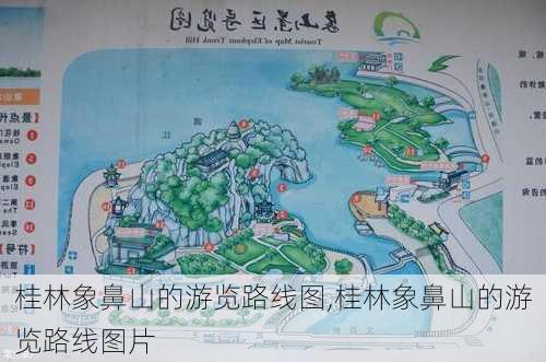 桂林象鼻山的游览路线图,桂林象鼻山的游览路线图片